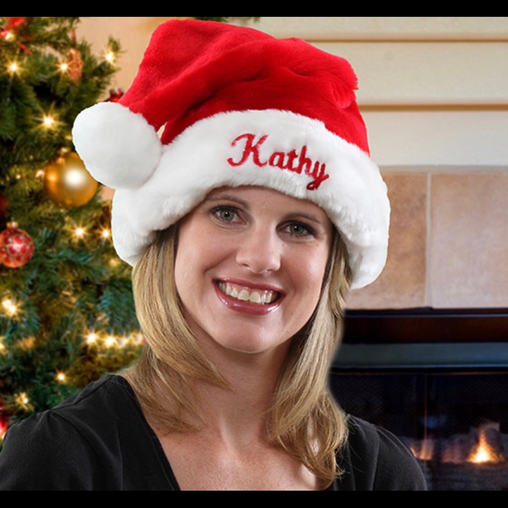 Personalized Santa Hat